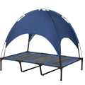 Elevated Portable pet Cooling Bed with UV Protection