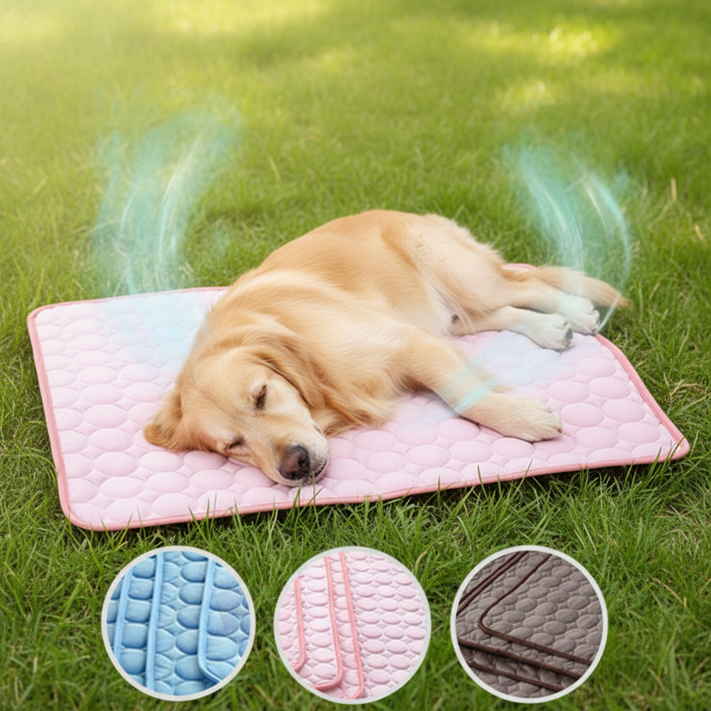 Cooling dog bed