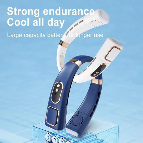 ❄️ Portable Neck Fan Stay Cool Anywhere