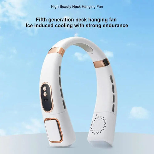 ❄️ Portable Neck Fan Stay Cool Anywhere