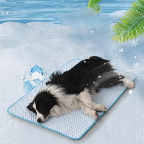 Pet Cooling Mat Ice Silk Breathable Pad