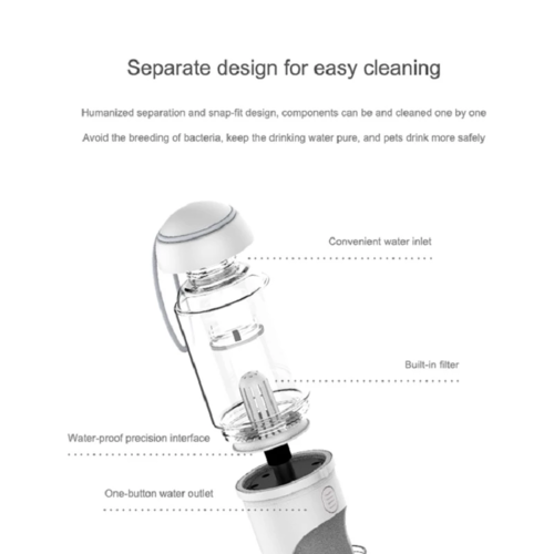 Travel Pet Water Dispenser Pet Dog Cat Water Bottle