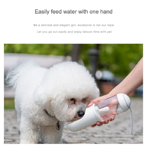 Travel Pet Water Dispenser Pet Dog Cat Water Bottle