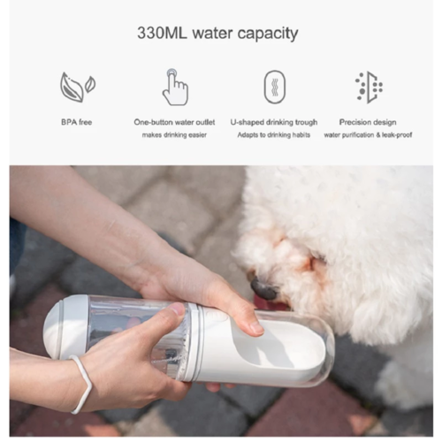 Travel Pet Water Dispenser Pet Dog Cat Water Bottle